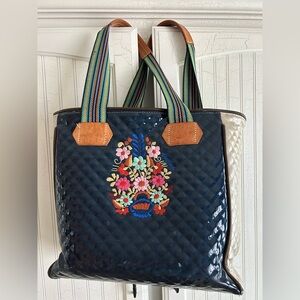 Consuela tote and good use condition. Beautiful embroidery.